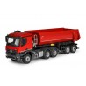 78265/0 - MB Arocs 6x4 tipper trailer 3axle red SCHWARZMÜLLER /1:50 Conrad