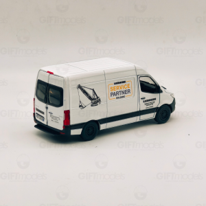 Mercedes Sprinter Service Partner - lifting / 1:48 Giftmodels