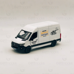 Mercedes Sprinter Service Partner - movimento terra / 1:48 Giftmodels