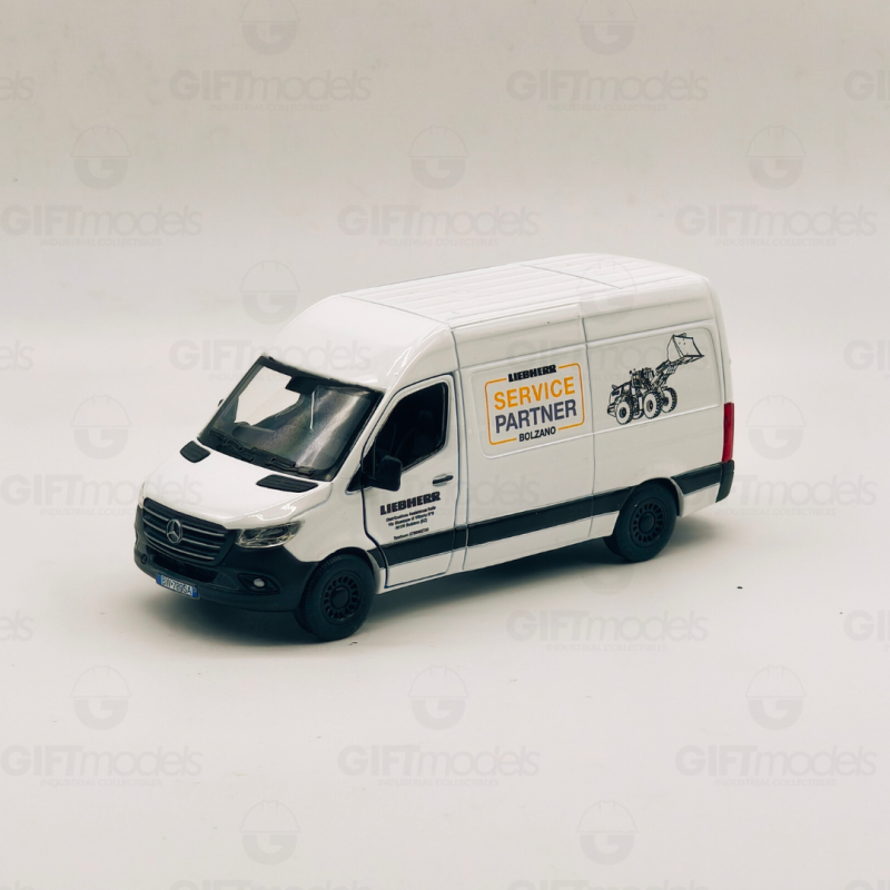 Mercedes Sprinter Service Partner - movimento terra / 1:48 Giftmodels