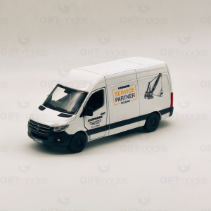 Mercedes Sprinter Service Partner - sollevamento / 1:48 Giftmodels