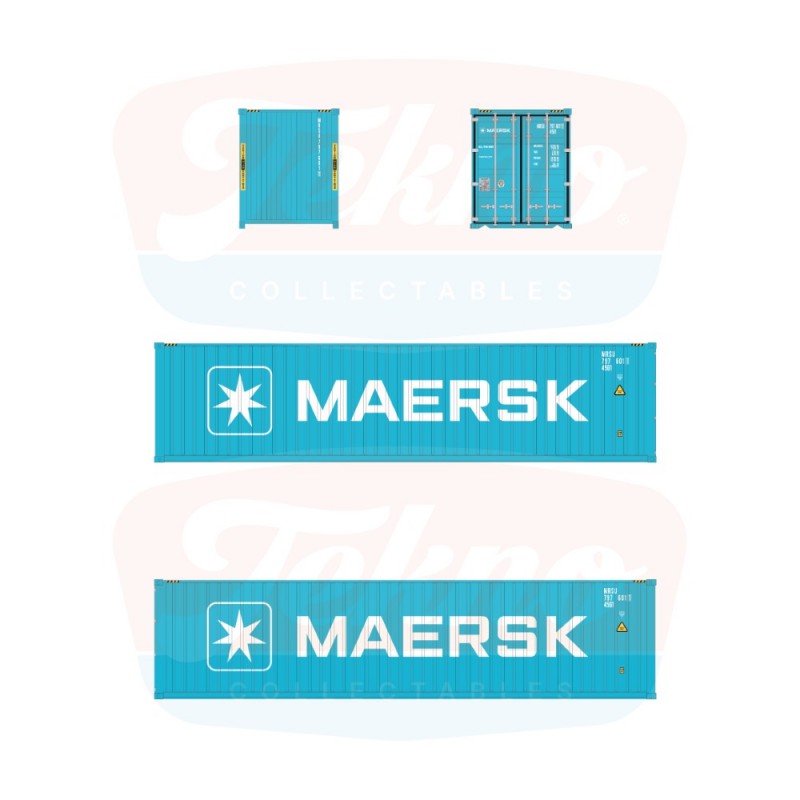 91017 - 40ft container A.P. Moller-Maersk A/S /1:50 Tekno