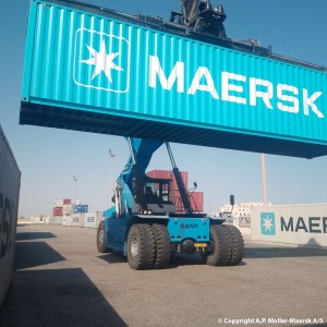 91017 - 40ft container A.P. Moller-Maersk A/S /1:50 Tekno