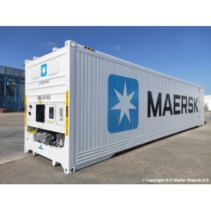91018 - 40ft container frigo A.P. Moller-Maersk A/S /1:50 Tekno