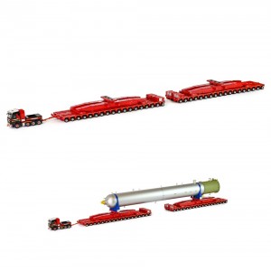 [410338] MAMMOET MB Arocs 8x4 72axle line K25 + turntables /1:50 IMCmodels