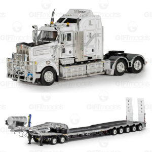 Kenwort T909 + Drake 5x8 Swingwing Drop Deck VE Group (SET) /1:50 Drake