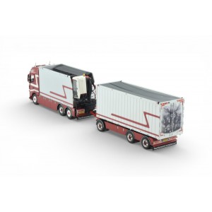 89393 - Volvo FH04 Globetrotter combi G&J van Leeuwen /1:50 Tekno