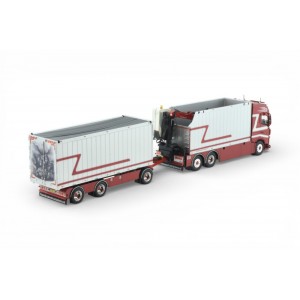 89393 - Volvo FH04 Globetrotter combi G&J van Leeuwen /1:50 Tekno