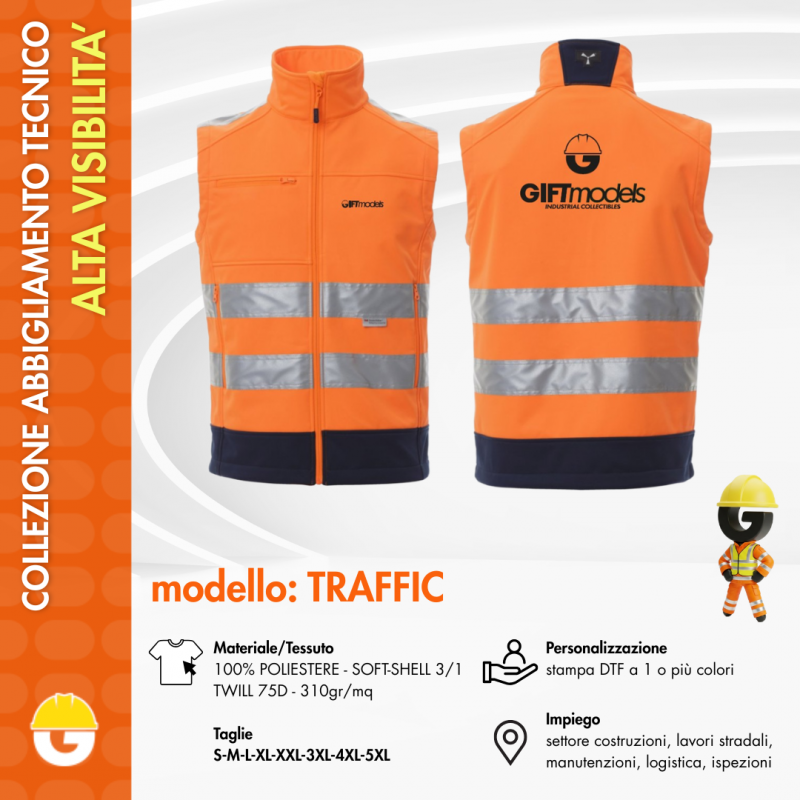 SoftShell Alta Visibilità - Traffic