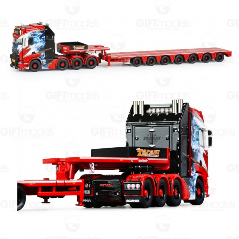 32-0263 - Scania S 8x4 Nooteboom MCO 7axle Tapani /1:50 IMCmodels