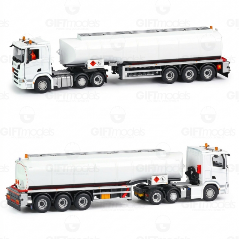 33-0219 - Scania R cabina corta 6x2 RTN cisterna carburante /1:50 IMCmodels