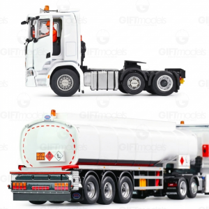 33-0219 - Scania R cabina corta 6x2 RTN cisterna carburante /1:50 IMCmodels