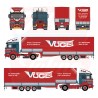 87943 - Iveco Turbostar 4x2 centinato Vogel /1:50 Tekno