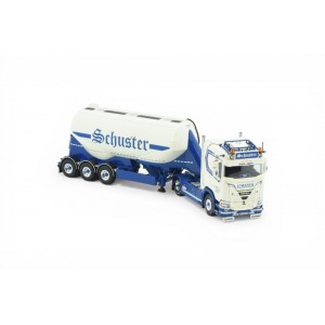 88421 - Scania Next Gen 560R felbinder powder-tank Schuster /1:50 Tekno