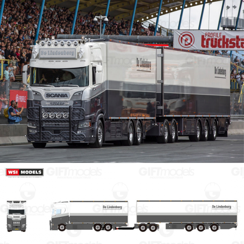 WSI01-5213 - Scania CS20H combi refeer De Lindenborg /1:50 WSImodels