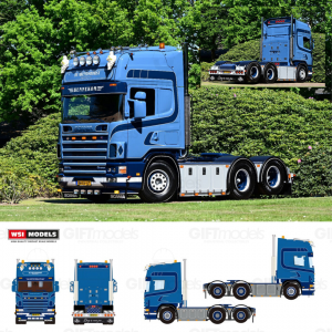WSI01-5204 - Scania serie4 Topline 6x2 De Arendshorst /1:50 WSImodels