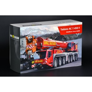 32-0256 - Tadano AC 7.450 telescopic crane Emil Egger AG - ETE /1:50 IMCmodels