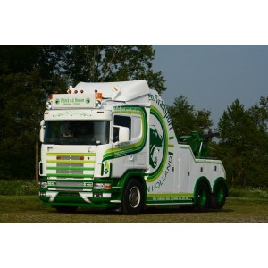 90353 - Scania 164-480 truck-service Patrick van der Hoeven /1:50 Tekno