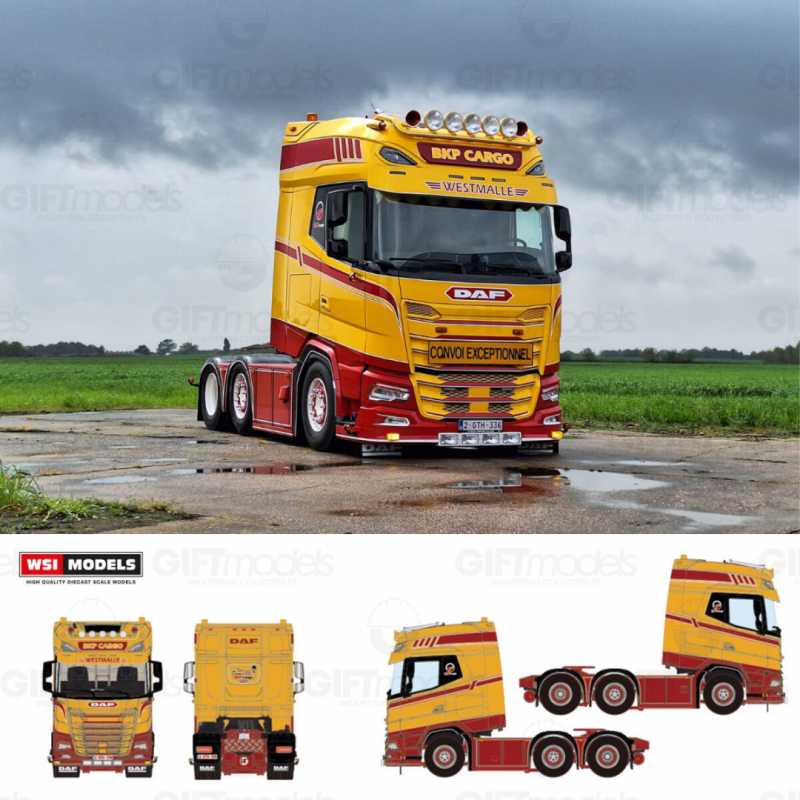 WSI01-5215 - Daf XG+ 4x2 BKP Cargo /1:50 WSImodels