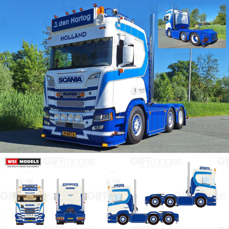 WSI01-5235 - Scania CR20N 6x2 J. den Hartog /1:50 WSImodels