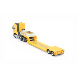 89610 - Volvo FH05 Globetrotter 6x2 2axle lowbed Feldmann /1:50 Tekno
