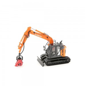 ZX135US-6F - Hitachi Zaxis ZX135US-6 forestry excavator with processor /1:50 Replicars