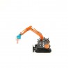 ZX135US-6FP - Hitachi Zaxis ZX135US-6 forestry excavator with wood-clamp /1:50 Replicars