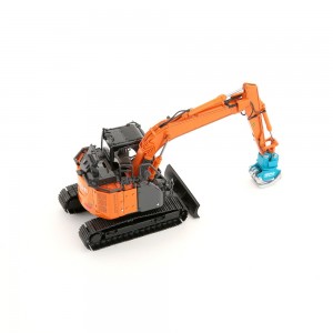ZX135US-6FP - Hitachi Zaxis ZX135US-6 escavatore cingolato forestale con pinza per legname /1:50 Replicars