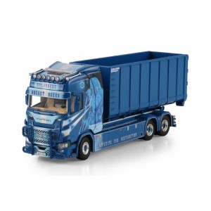 WSI01-4882 - Scania CS20H 6x2 hooklift container 40m3 Molander /1:50 WSImodels