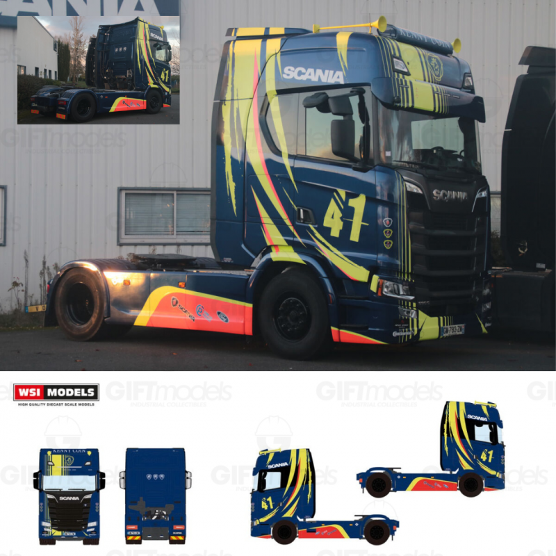 WSI01-5149 - Scania CS20H 4x2 Kenny Coin /1:50 WSImodels