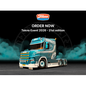 90180 - Scania Tuft-RT 6x2 Tekno Event 2026 /1:50 Tekno