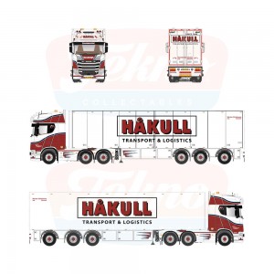 90087 - Scania NGS Highline 6x2 isobox Morten Christensen - Håkull /1:50 Tekno