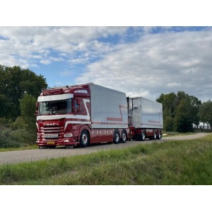 90578 - DAF XF combi G&J van Leeuwen /1:50 Tekno