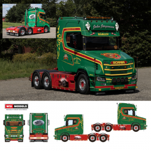 WSI01-5216 - Scania Vlastuin Torpedo S Highline 6x2 John Jørgensen /1:50 WSImodels