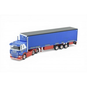 87544 - Scania NG-660R 6x2 curtainside Steve Swain /1:50 Tekno