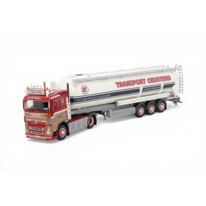88130 - Volvo FH05 4x2 silo-trailer Ronny Ceusters /1:50 Tekno