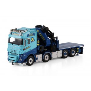 WSI01-4975 - Volvo FH5 Globetrotter 8x4 Palfinger PK165.002 TEC-7 + jib Jinert /1:50 WSImodels