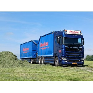90396 - Scania NGS 770 combi manure-mix Sandstra Transport /1:50 Tekno