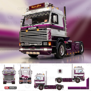 WSI02-3979 - Scania serie3 143-420 4x2 Beautiful Crazy - Gloria Benazzi /1:50 WSImodels