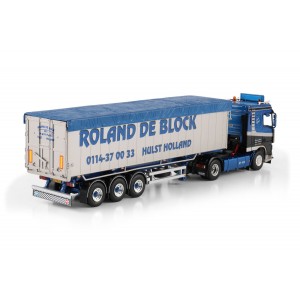WSI01-4736 - DAF 95XF SC 4x2 volume trailer Roland de Block /1:50 WSImodels