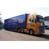 67711 - Volvo FH04 Globetrotter XL Meusberger trailer STEINLE /1:50 TEKNO