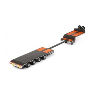 WSI04-1140 - Broshuis Semi Lowloader 4 Axle /1:50 WSImodels